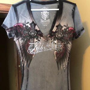 Rebel Saints top